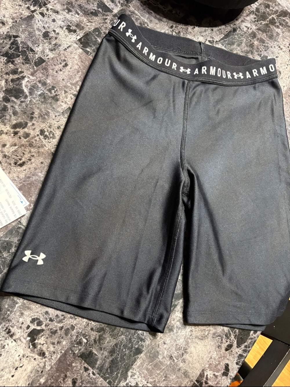 Under Armour Black Men's Performance Compression Shorts